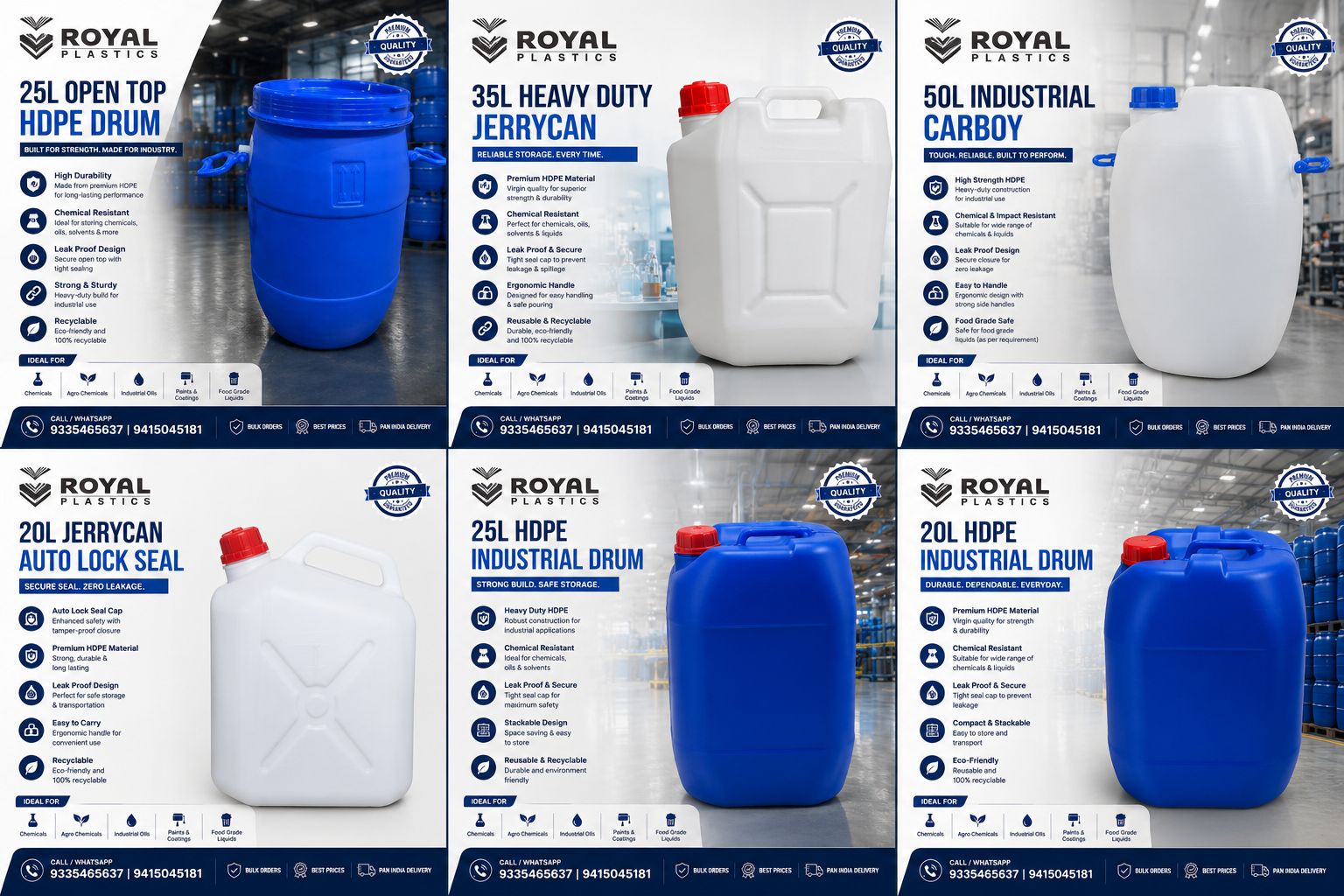 Plastic Container Range